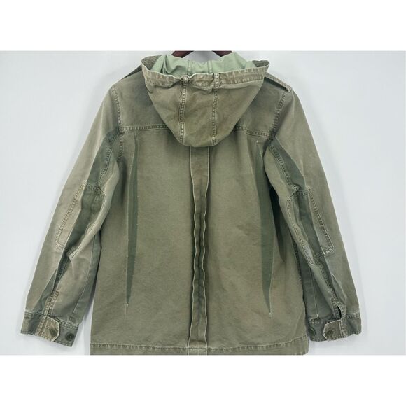 J Crew size S green military style jacket - Picture 11 of 16